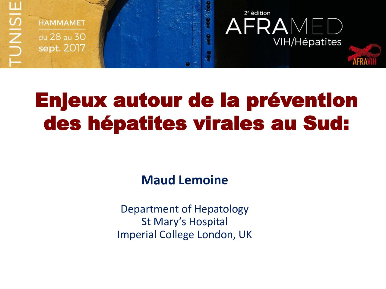 Enjeux autour de la prévention des hépatites virales au Sud