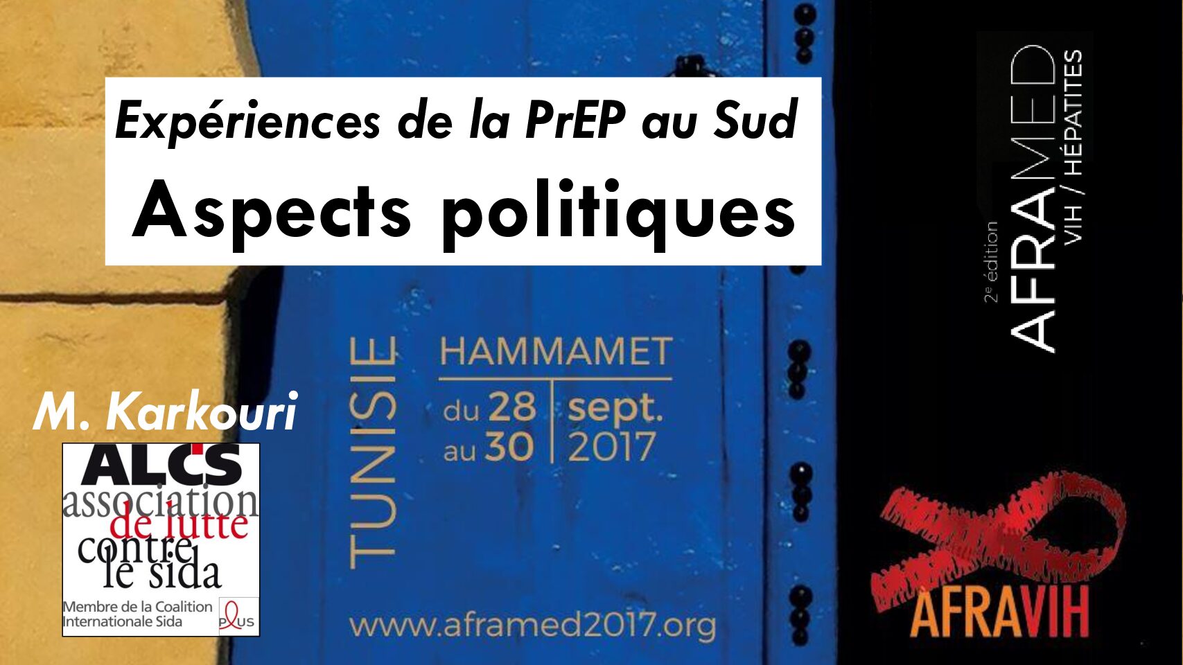 Expériences de la PrEP au Sud - Aspects politiques