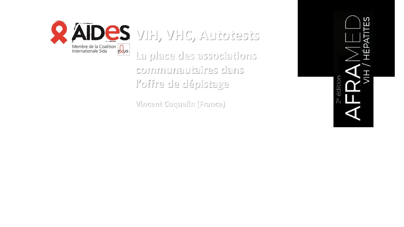La place des associations communautaires dans l'offre de dépistage