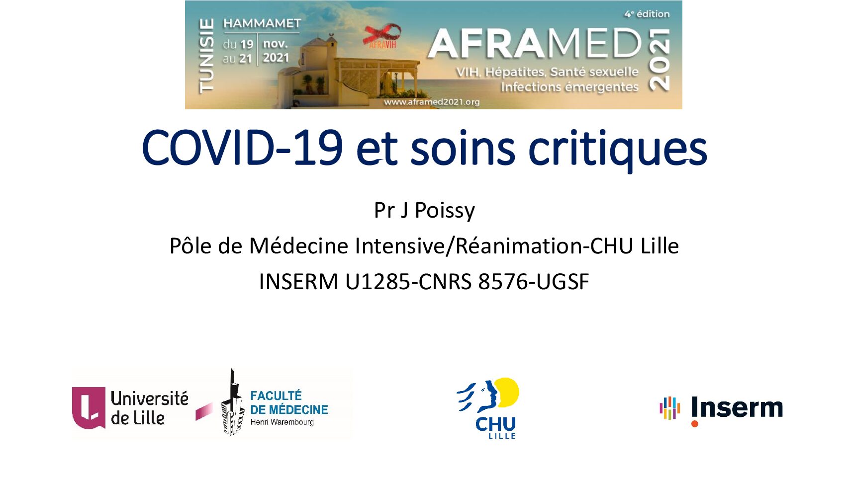 COVID-19 - soins critiques