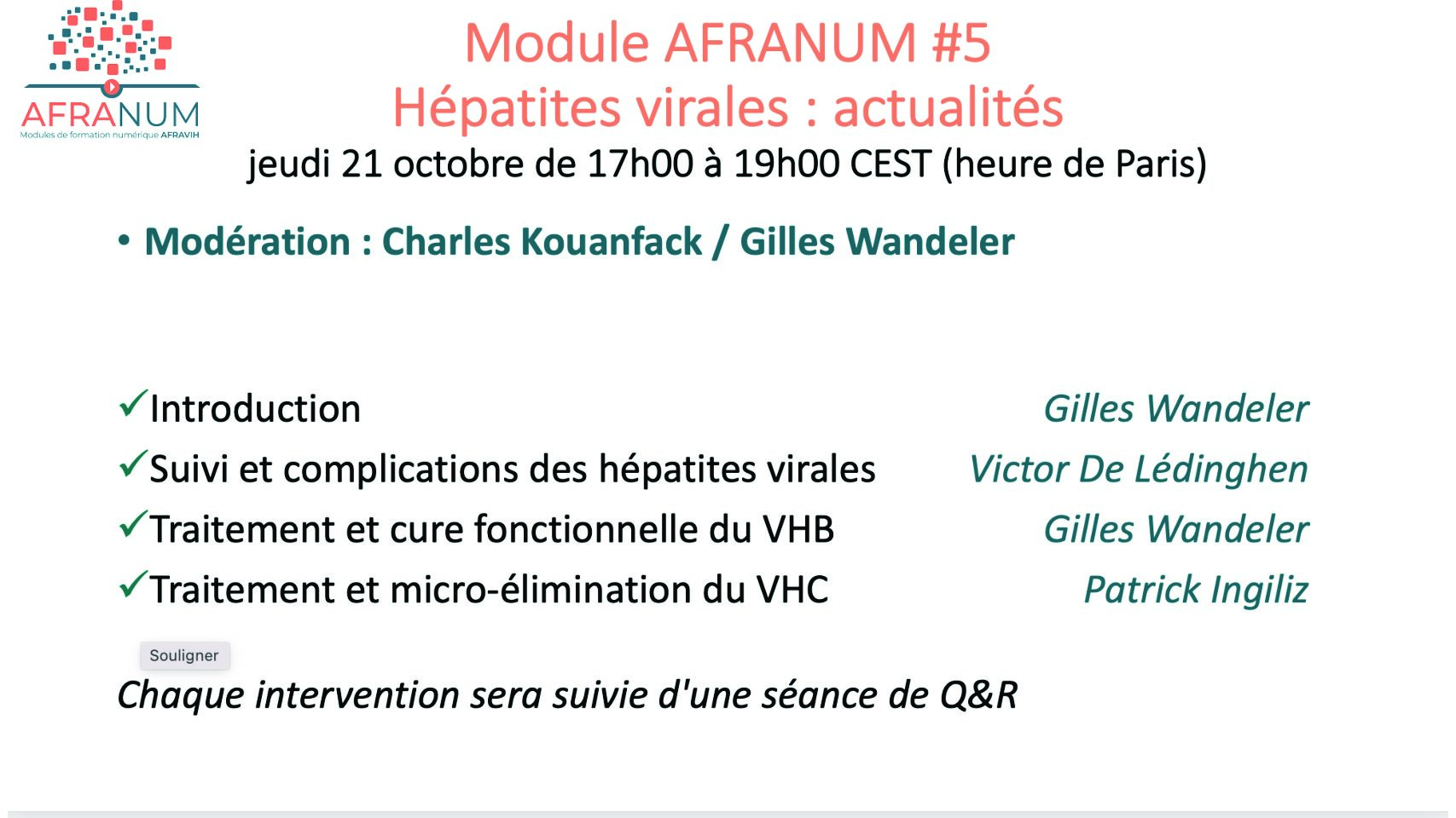 I. Suivi et complications hépatites virales