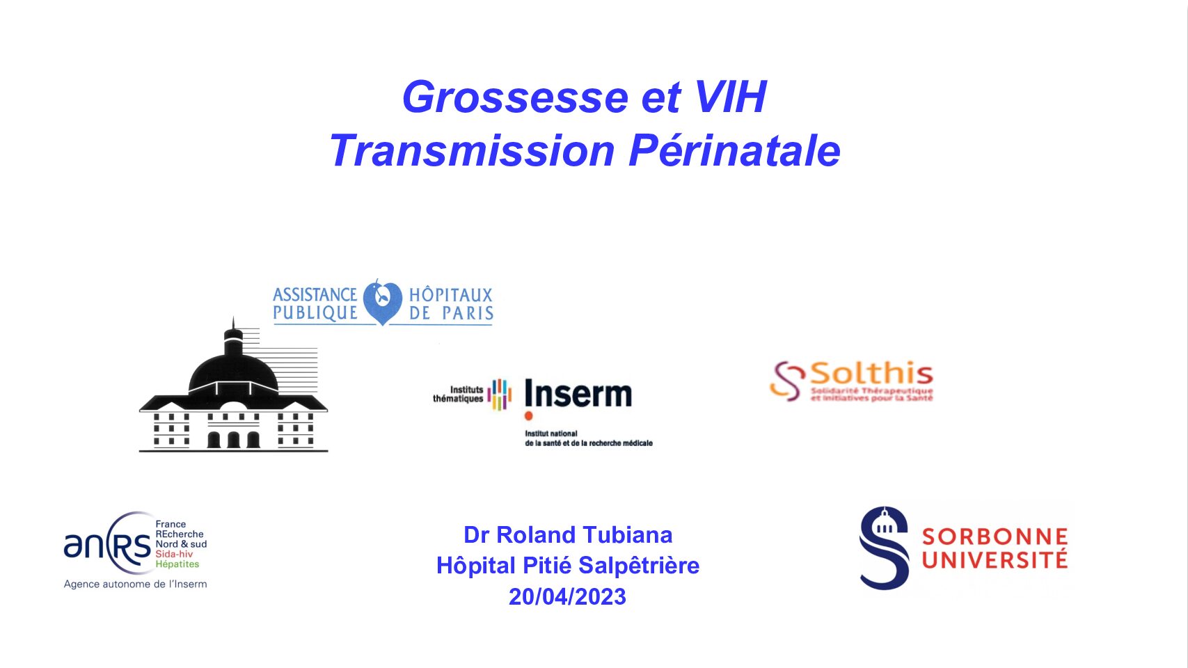 I. Grossesse et VIH