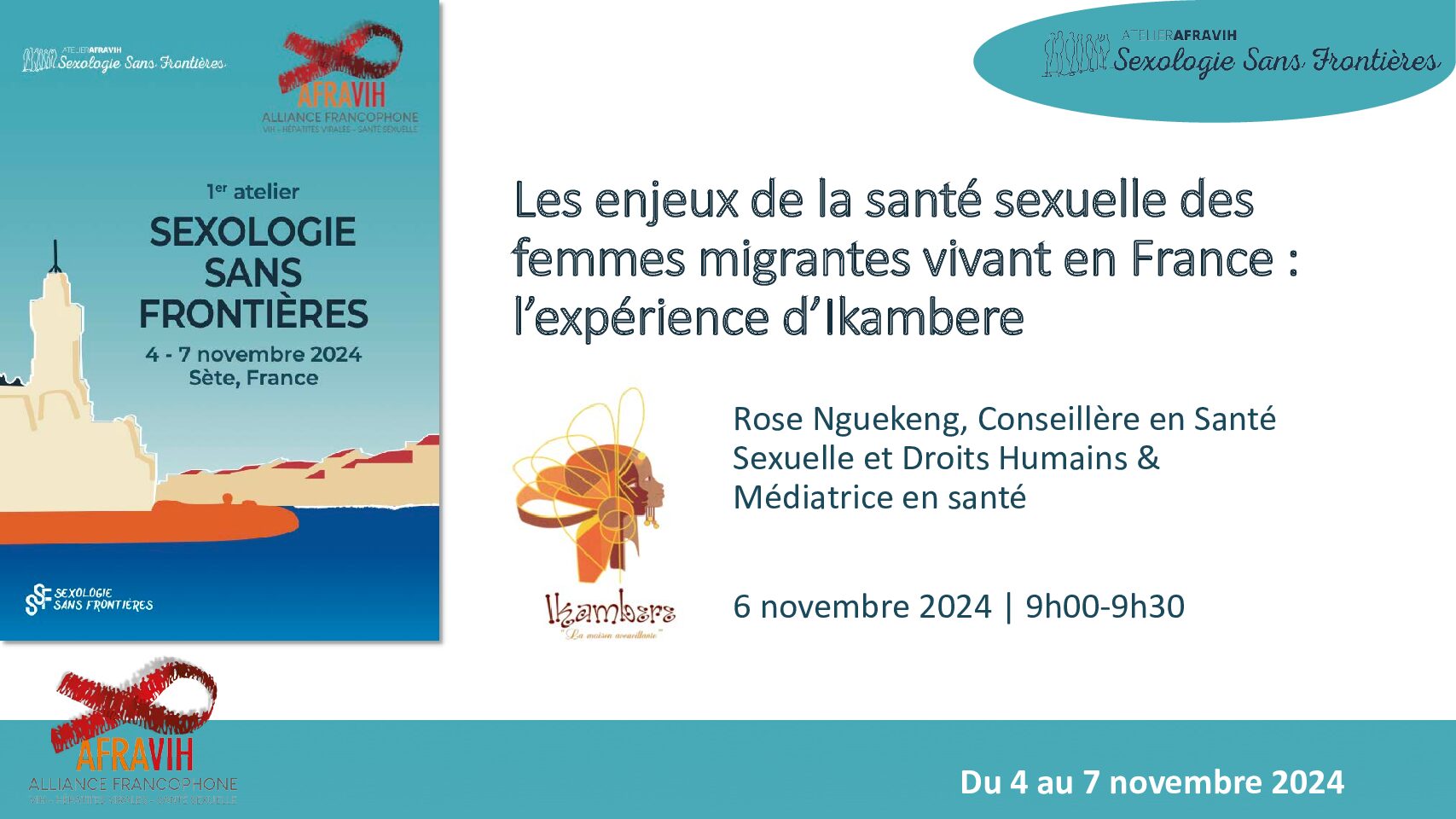 Les enjeux de la santé sexuelle des femmes migrantes vivant en France : l’expérience d’Ikambere