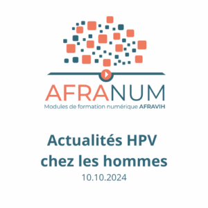AFRANUM 21 : Actualités HPV chez les hommes